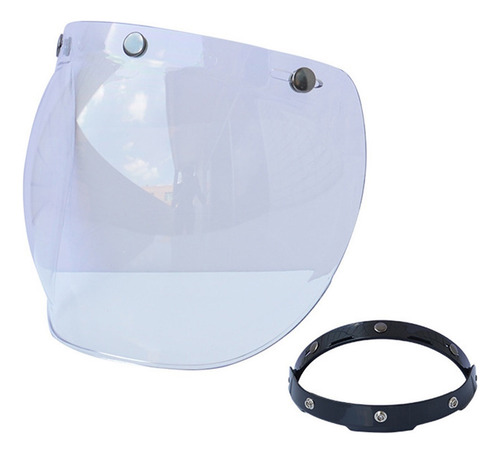 Lente, Visera, Casco, Motocicleta, Soporte Frontal Con 3 Bro