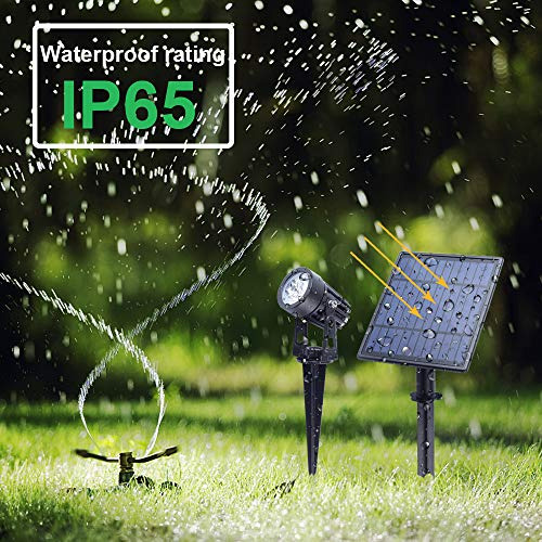 Solar Led 2 Energia Luz Paisaje Acampar Bajo Voltaje Ip65