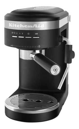 Cafetera Kitchenaid Semiauto Espresso Negro Matte Kes6403bm 