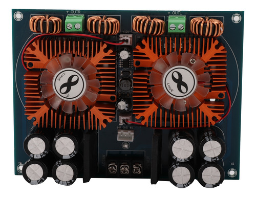 Placa De Módulo Amplificador De Potência Highpower 2 Canais