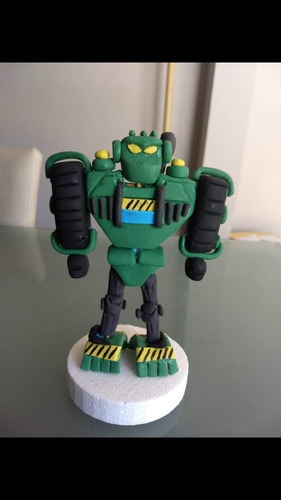 Rescue Bots En Porcelana Fría Tortas