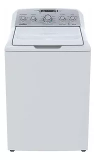Lavadora automática Mabe LMH72205S blanca y plateada 22kg 120 V