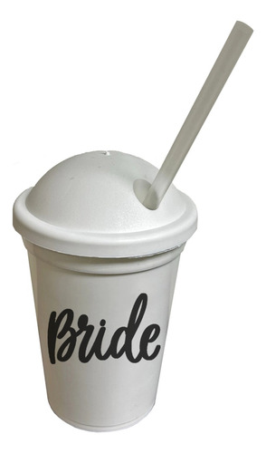 Vasos Milkshake Personalizado Bride Squad Team Bride (x5)