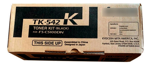 Toner Kyocera Tk-542k Fs-c5100dn Color Negro 4000 Paginas