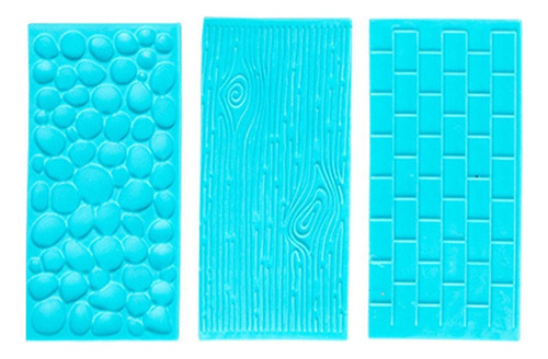 Y Y 6 Piezas De Esteras De Impresión De Fondant, Alfombrilla