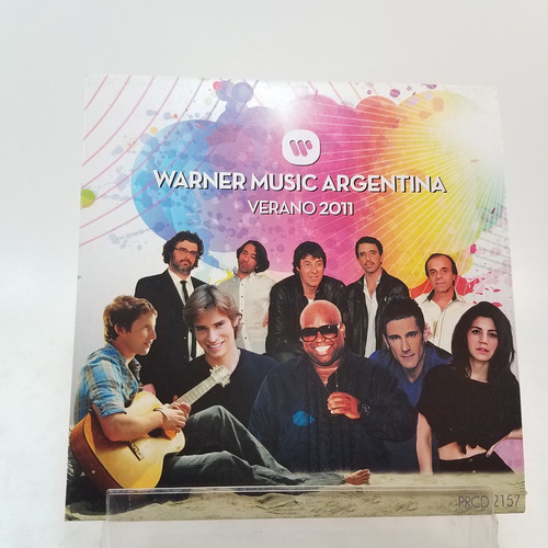 Cd Compilado Warner 2157 Verano 2011 - Ex - Luis Miguel Sanz