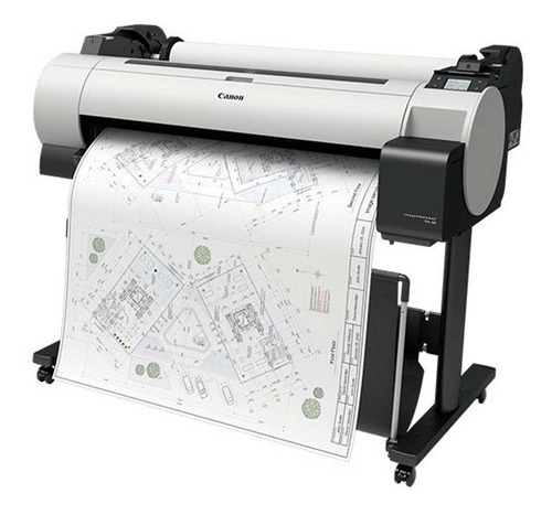 Imagem 3 de 3 de Plotter Canon Ta-30 Ta 30 A0 Wifi Boca 91cm + Bulk Ink Full