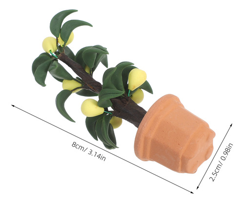Árboles En Miniatura Para Manualidades: Modelo Verde De Casa