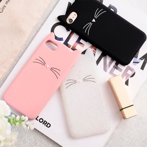 Forro Silicon iPhone / Samsung Serie A Y J Mod.: Gato
