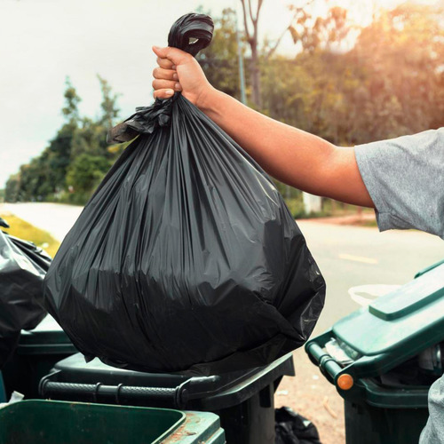Sacos De Lixo 20 Litros Preto Resistente 100un Antivazamento