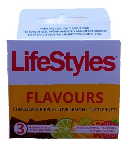 Lifestyles Flavours Pack 3 Unidades