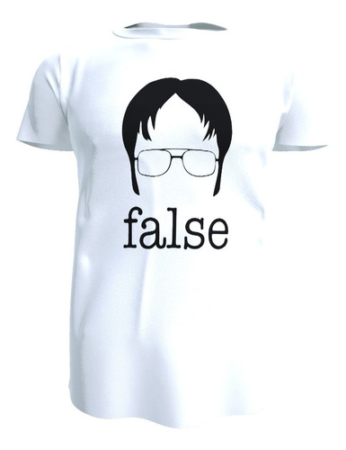 Polera The Office Dwight, Falso, 100% Algodón