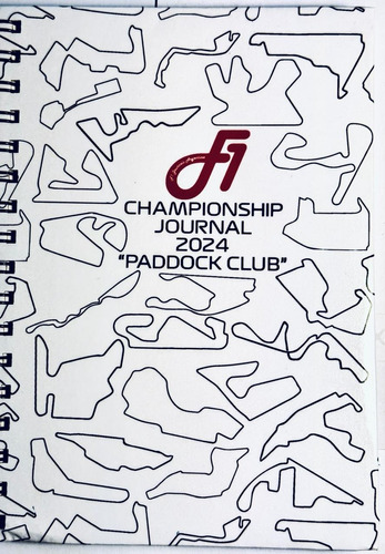 Agenda F1. 2024. Championship Journal. 2024 Paddock Club