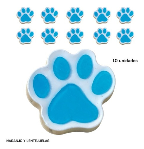 Pack 10u Jabones Huellitas.ideal Souvenir, Aromas Exquisitos