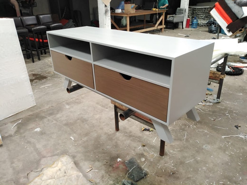 Mesa Para Tv Pantalla Nórdica, Centro De Entretenimiento
