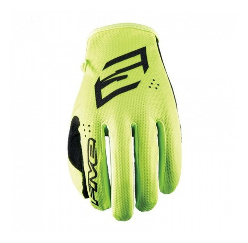 Guantes Motocross Five Mxf4 Mono Fluo Yellow