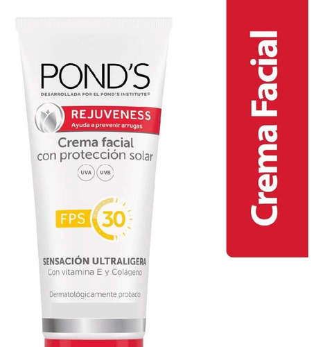 Crema Ponds Rejuvenes Fps30 45g