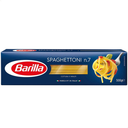 Imagen 1 de 8 de Pasta Spaghettoni 500g N° 7 Semola Trigo Duro Italiana