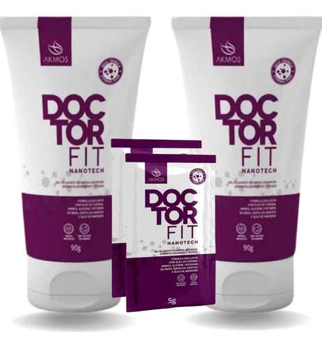 Kit 2 Doctor Fit Doctor Fit Alivio Das Dores Akmos Original