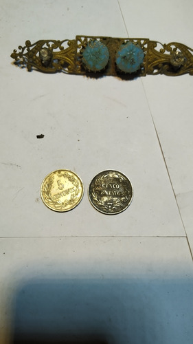 Moneda Ecuador 1909 Y Otro (Usado)