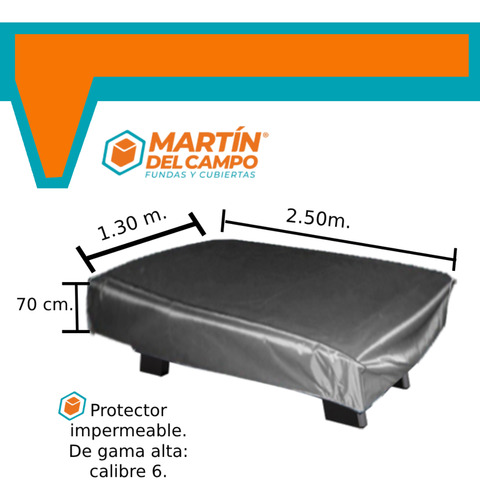 Funda Para Mesa De Hockey. Protector Vs Polvo, Agua, Uv.