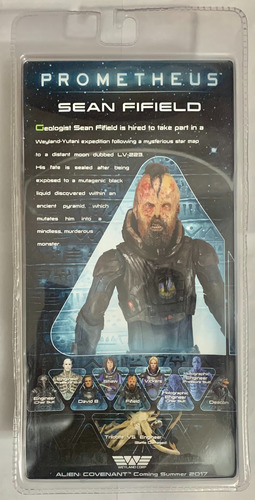 Neca Prometheus (sean Fifield) Casi Nuevo,cerrado Y Original (Usado)
