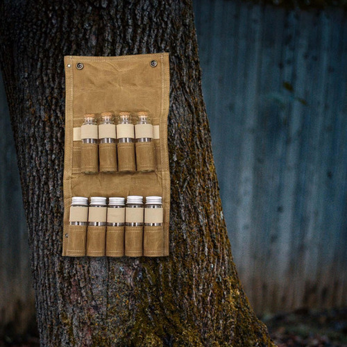 Estuche De Lona Para Barbacoa Juego De Mini Agujeros Caja De