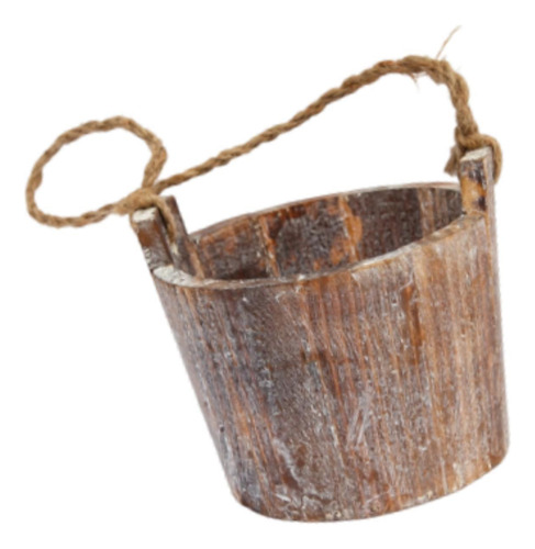 Maceta De Madera Para Flores, Resistente, Compacta, Tipo