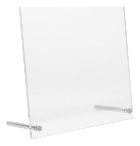 Soporte De Póster Transparente Con Imagen Transparente