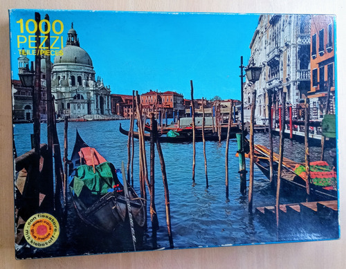 Rompecabezas Puzzle 1000 Venecia La Laguna 50x70 Completo