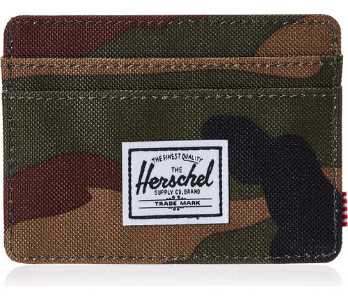 Herschel Unisex Adulto Charlie Rfid Card Case Wallet, Camo,