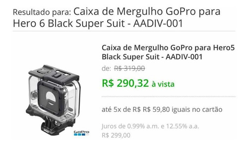 Câmera Gopro Hero 6 Original