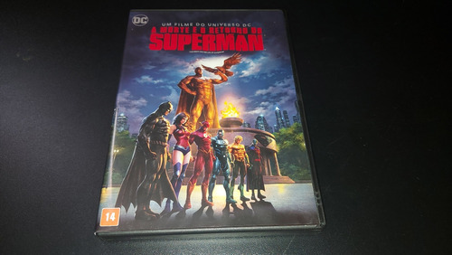 Dvd A Morte E O Retorno Do Superman Sam Liu Original (Usado)