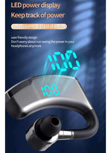 Auricular Bluetooth Impermeable 300 Manos Libres Auriculares