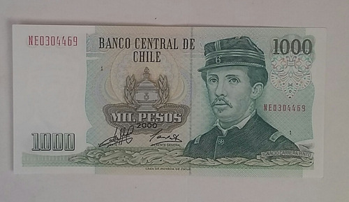 Billete De Mil Pesos Año 2000 Sin Circular
