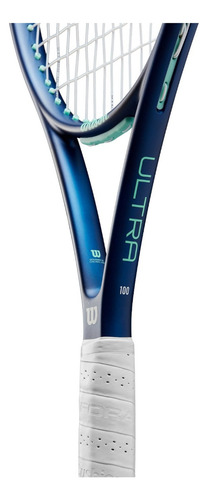 Raqueta De Tenis Wilson Ultra Power 100 Color Azul Tamaño Del Grip 4 3/8
