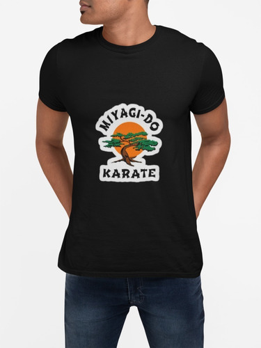 Polera Unisex Karate Kid Miyagi-do Cobra Kai Algodon Estampa