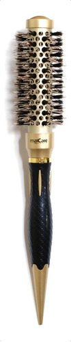 Maxcare® Cepillo Brushing Térmico Cerámic Con Cerdas 25mm Color Dorado