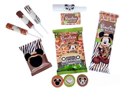 Candybar Golosinas Personalizadas 25 Niños 