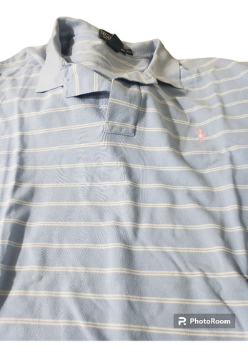 Chomba Polo Ralph Lauren Gris Talle Xxl Como Nueva Usa Impor