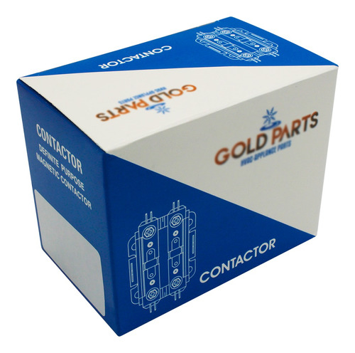 Contactor Gold Parts 3polos 50amperes 24volts