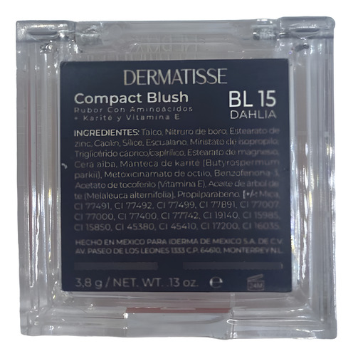 Dermatisse Rubor Compacto 3.8g Dahlia