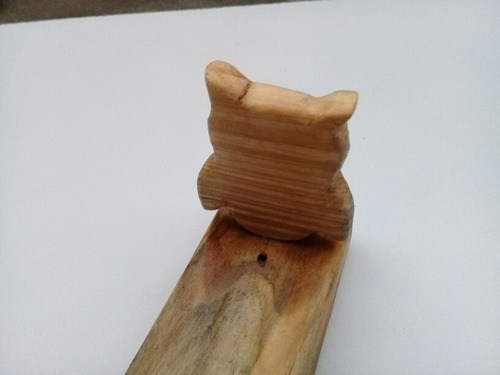 Porta Incienso De Madera