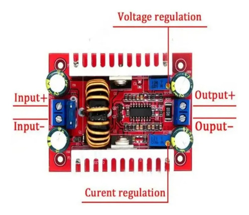 Modulo Elevador Regulador Voltaje 15amp 400w Boost Converter