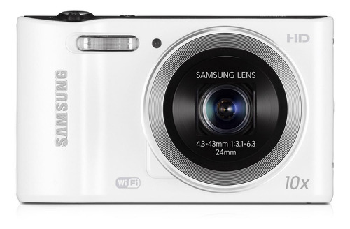  Samsung WB30F compacta color  blanco