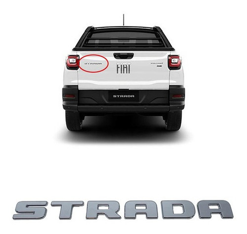 Emblema Sigla Strada Nova Strada 2023 Fiat