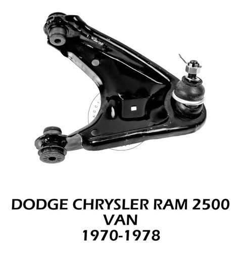 Horquilla Superior Derecho Dodge Chrysler Ram 2500 Van 70-78