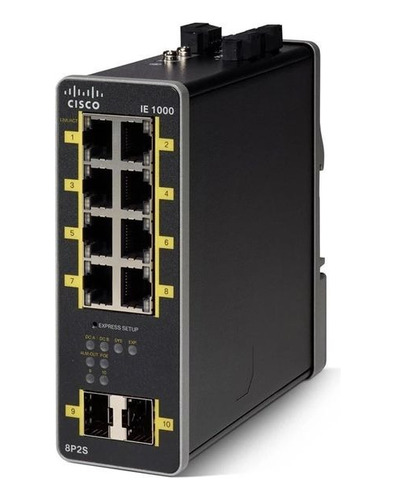 Switch Cisco Ie-1000-8p2s-lm Industrial Ethernet 1000 8 P