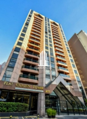 Imagem 2 de 10 de Golden Tower Internacional Service A Venda Com 40m² 1 Suíte E 1 Vaga - Jardim Paulistano - São Paulo - Br30763