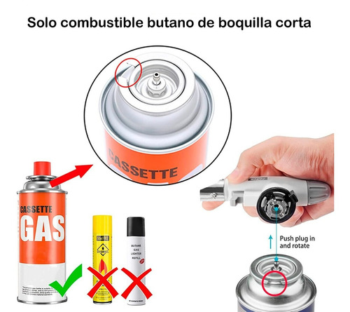 Soplete A Gas Para La Repostería O Cocina